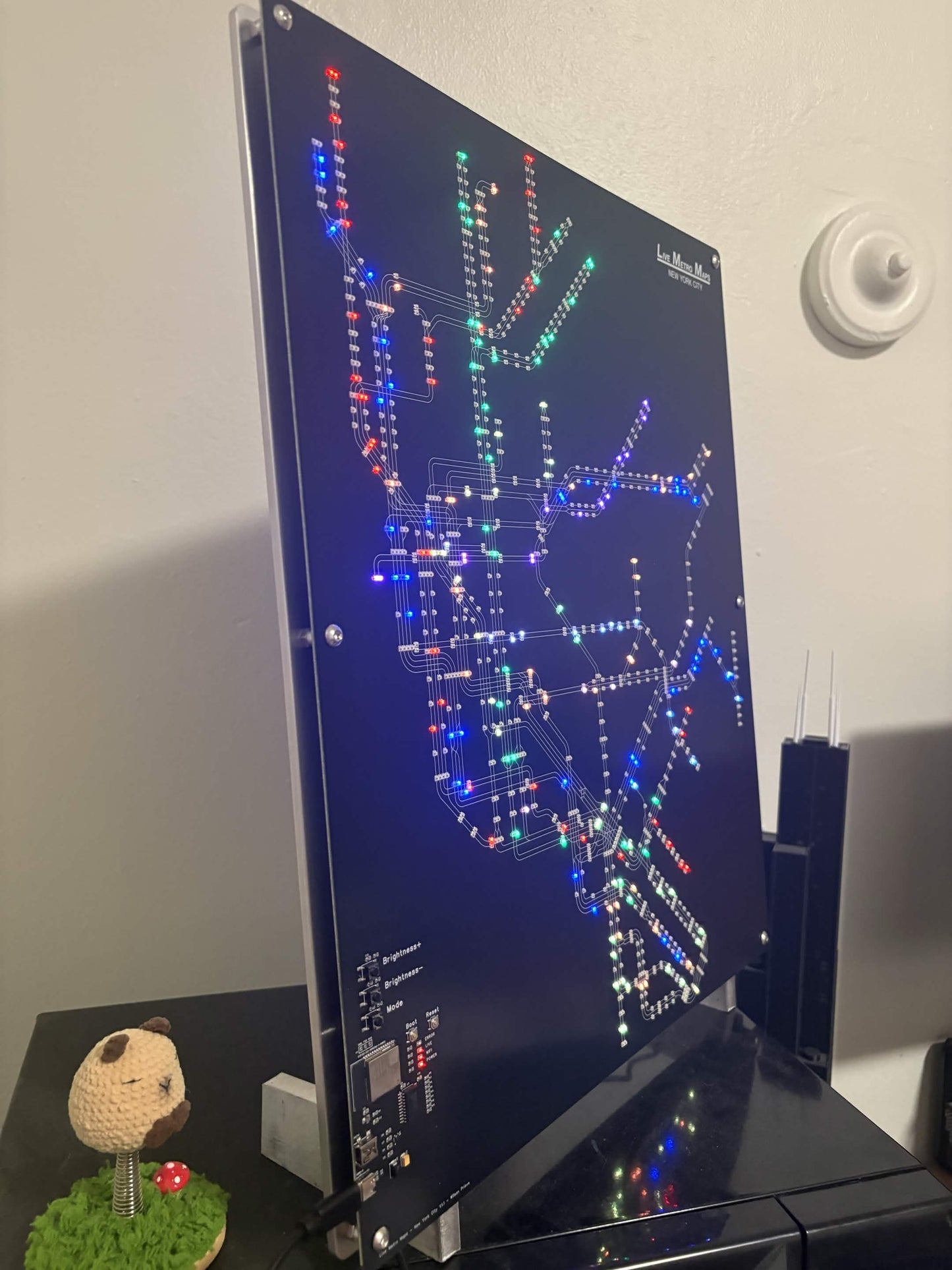 Live NYC Metro Map