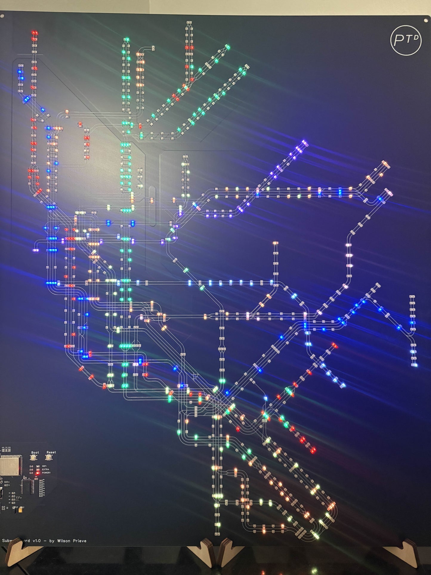 Live NYC Subway Display