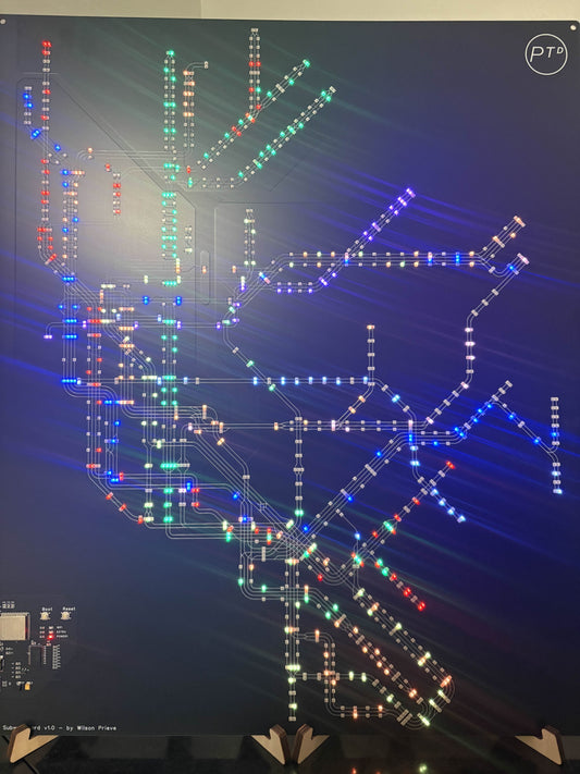 Live NYC Subway Display