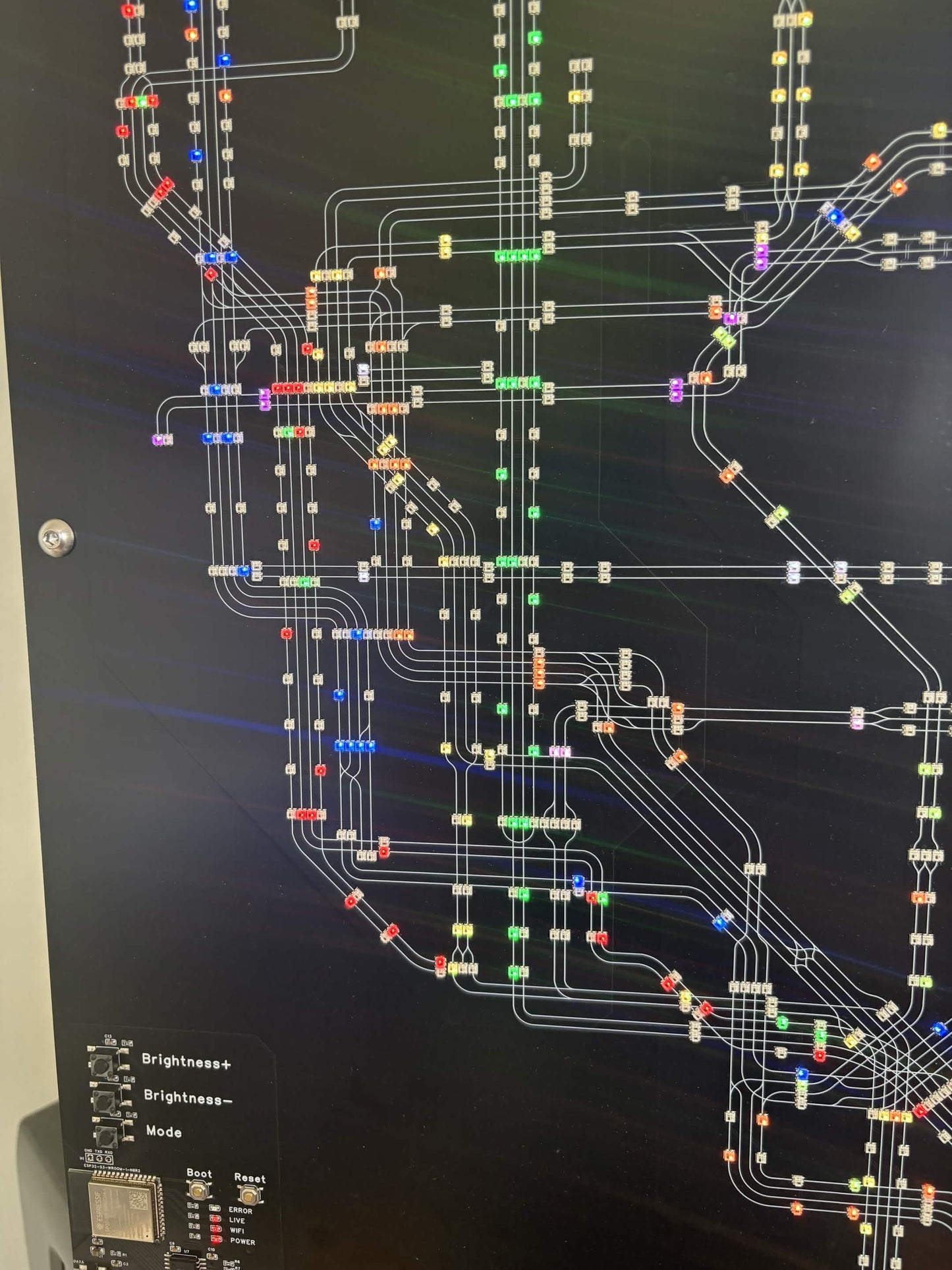 Live NYC Metro Map