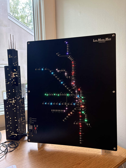 Live Chicago Metro Map